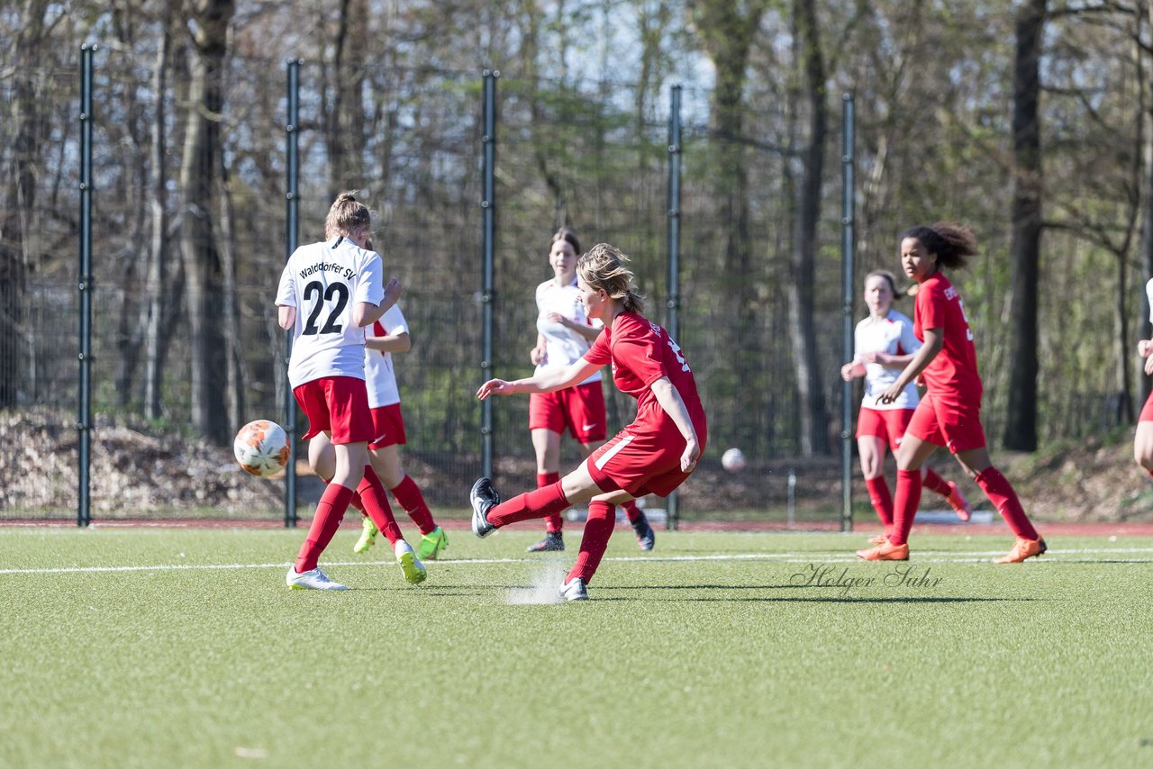 Bild 378 - wBJ Walddoerfer - Eimsbuettel : Ergebnis: 5:3